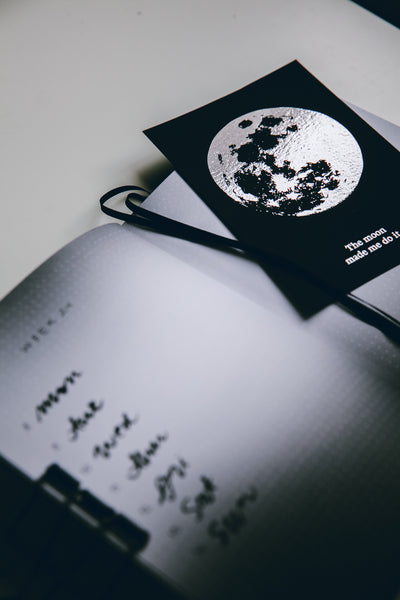 Aura Notebook A5 Monochrome Slim Bullet Journal
