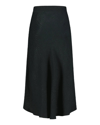 Classic Midi Skirt, Black Leo