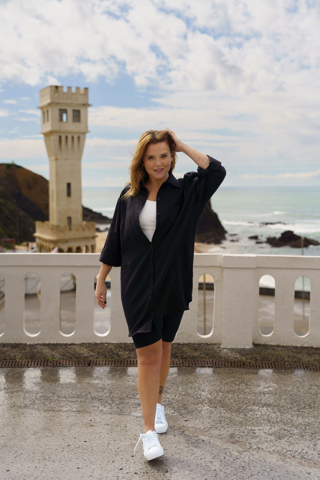 Savanna Shirt, Black