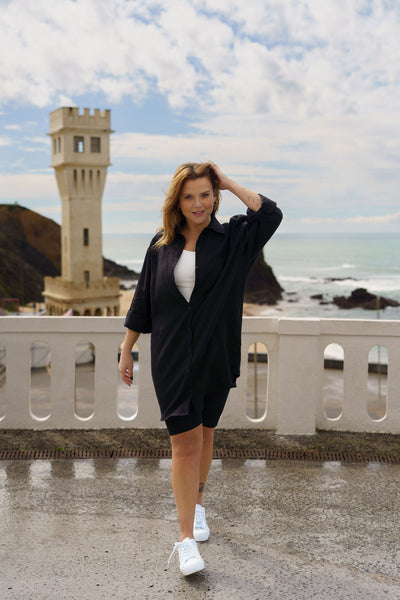 Savanna Shirt, Black