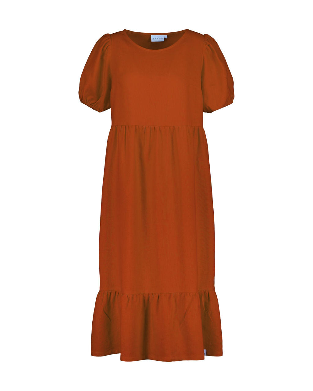 Astrid Dress, Burnt Orange