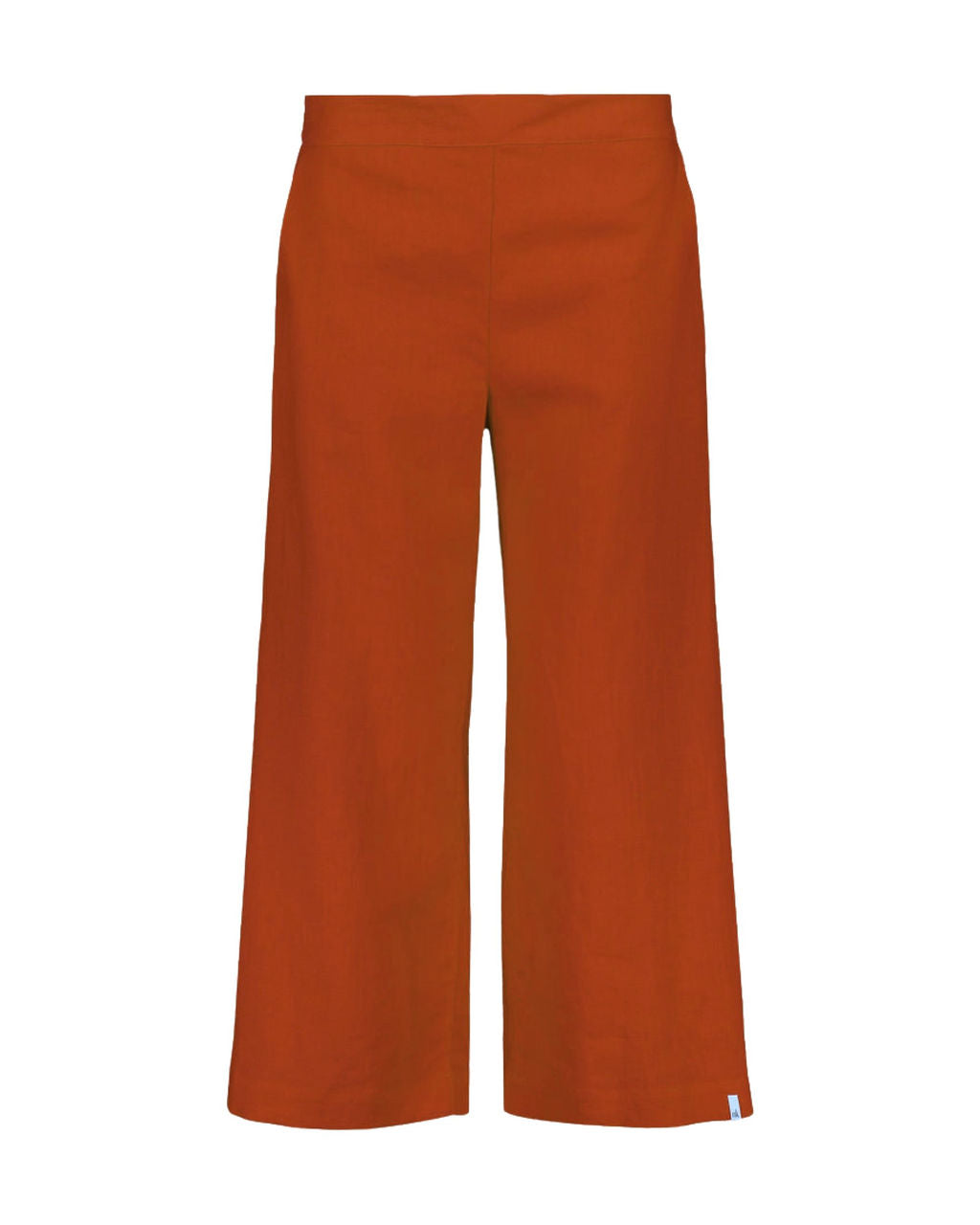 Culottes Linen, Burnt Orange