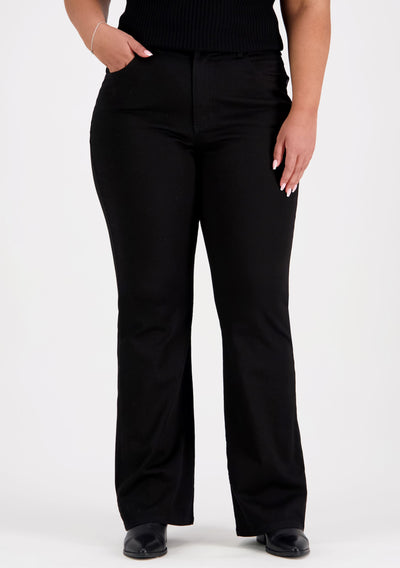 Caramel Flare Farkut, Stay Black