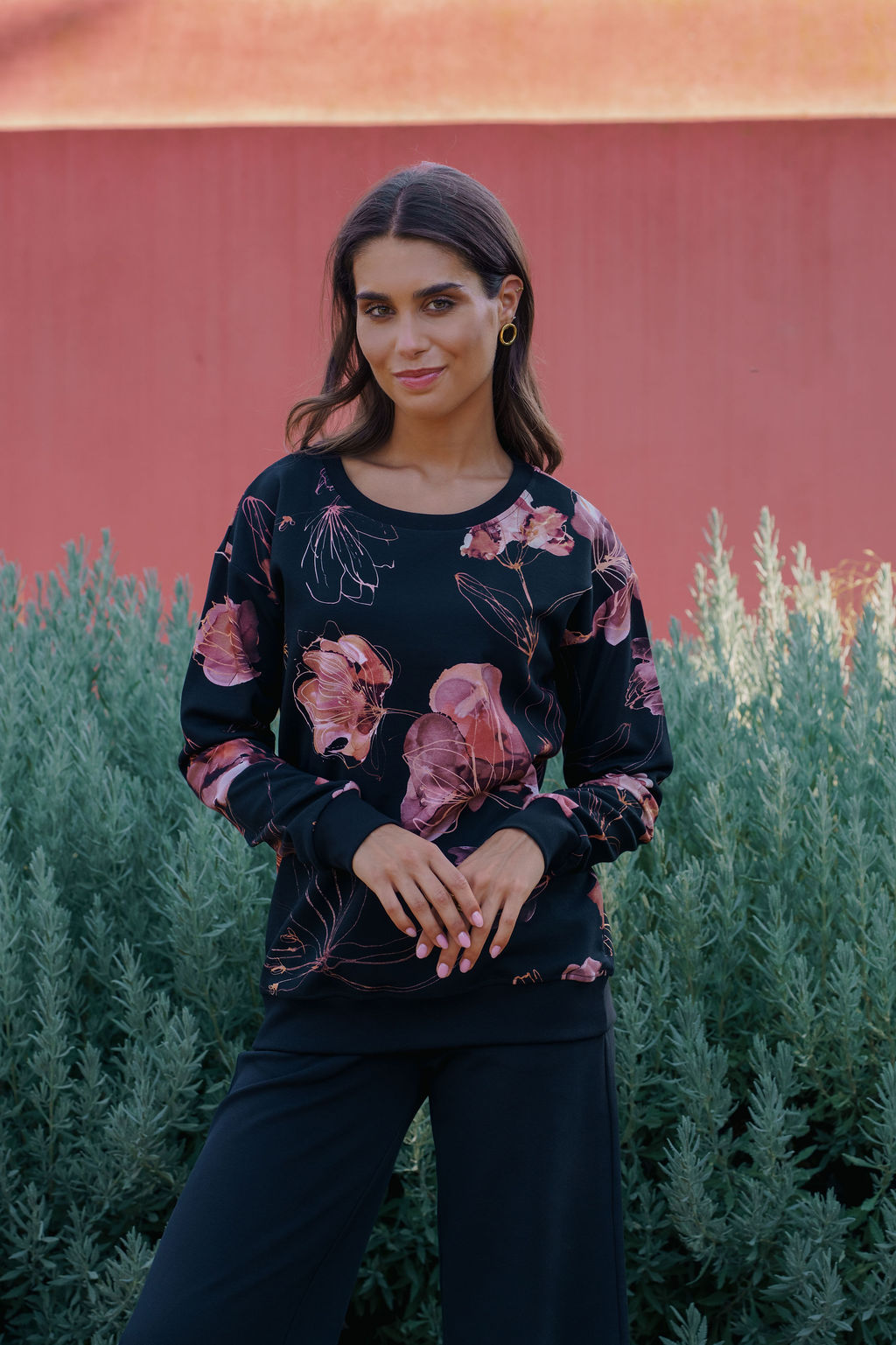 Casual Chic Print Shirt, Lagom