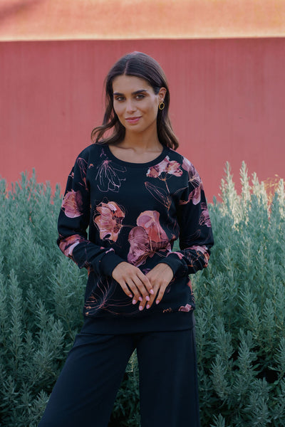 Casual Chic Print Shirt, Lagom