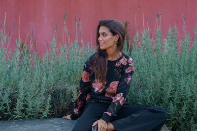 Casual Chic Print Shirt, Lagom