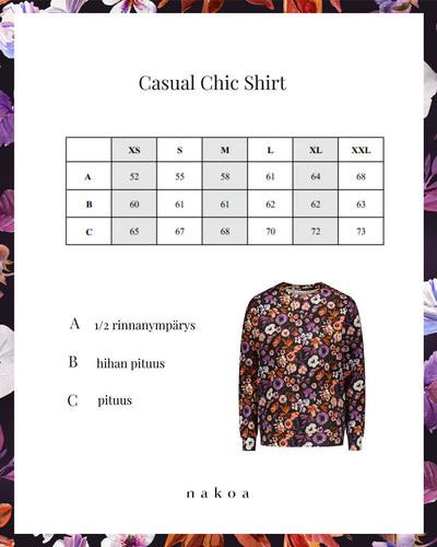 Casual Chic Shirt, Violettes