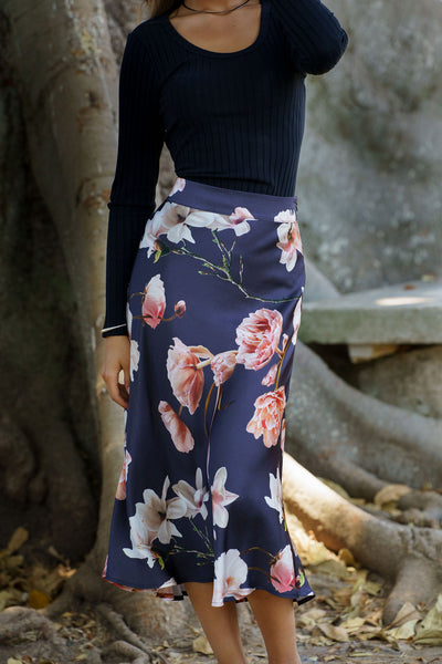 Classic Midi Skirt, Elysian