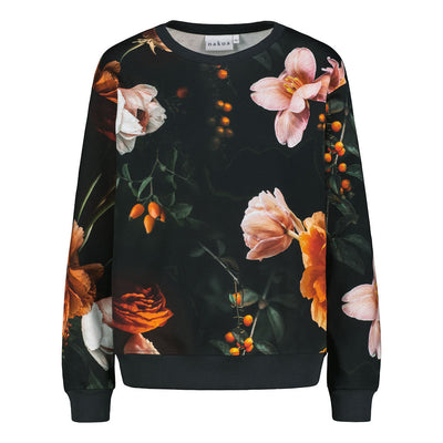 Casual Chic Print Shirt, Copper Flower