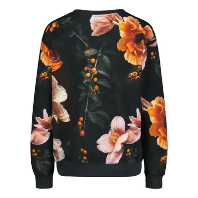 Casual Chic Print Shirt, Copper Flower