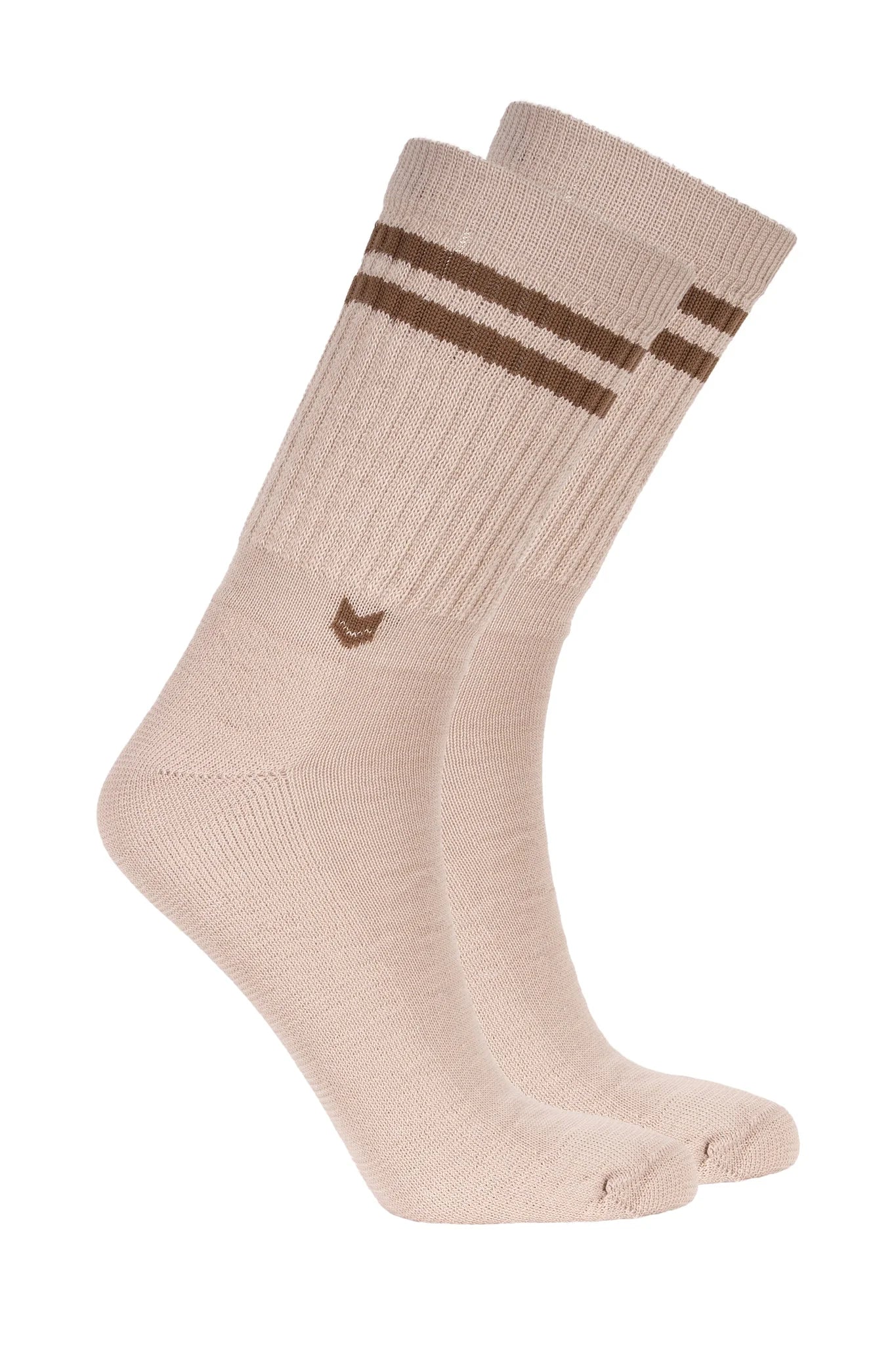 VAI-KO Crew Sock, Oatmilk/Sesame
