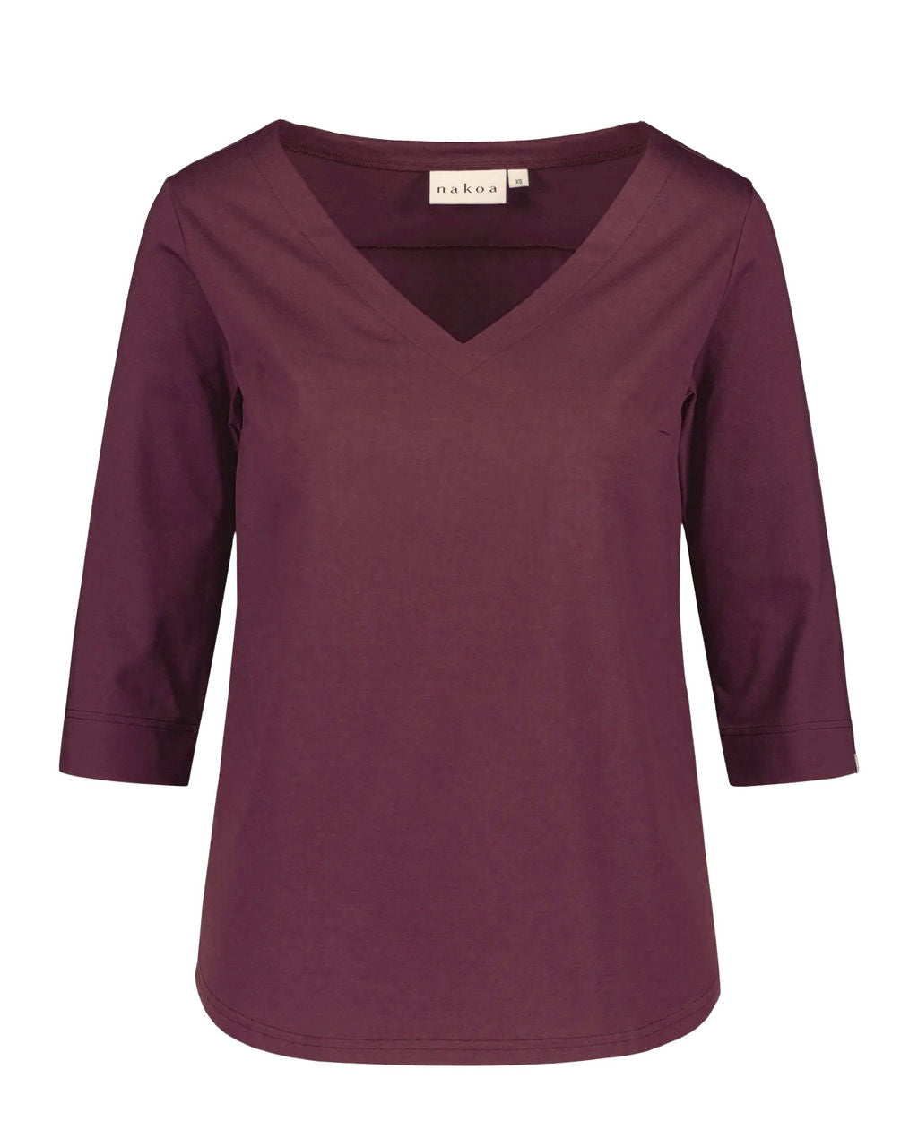 Vera Blouse, Burgundy