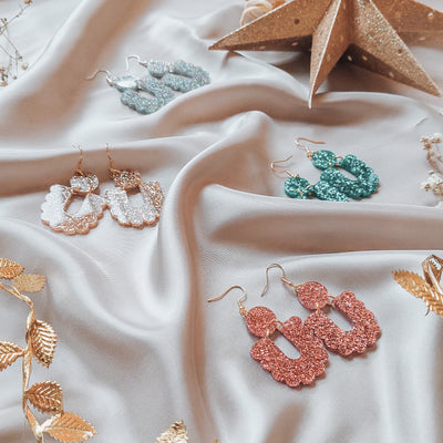 Glitter Hattara Korvakorut, useita värejä