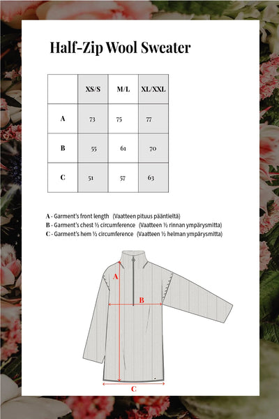 Half Zip Sweater, Barley