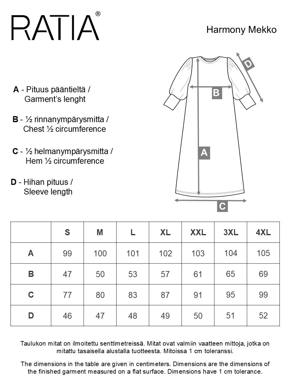Harmony Mekko, Monivärinen