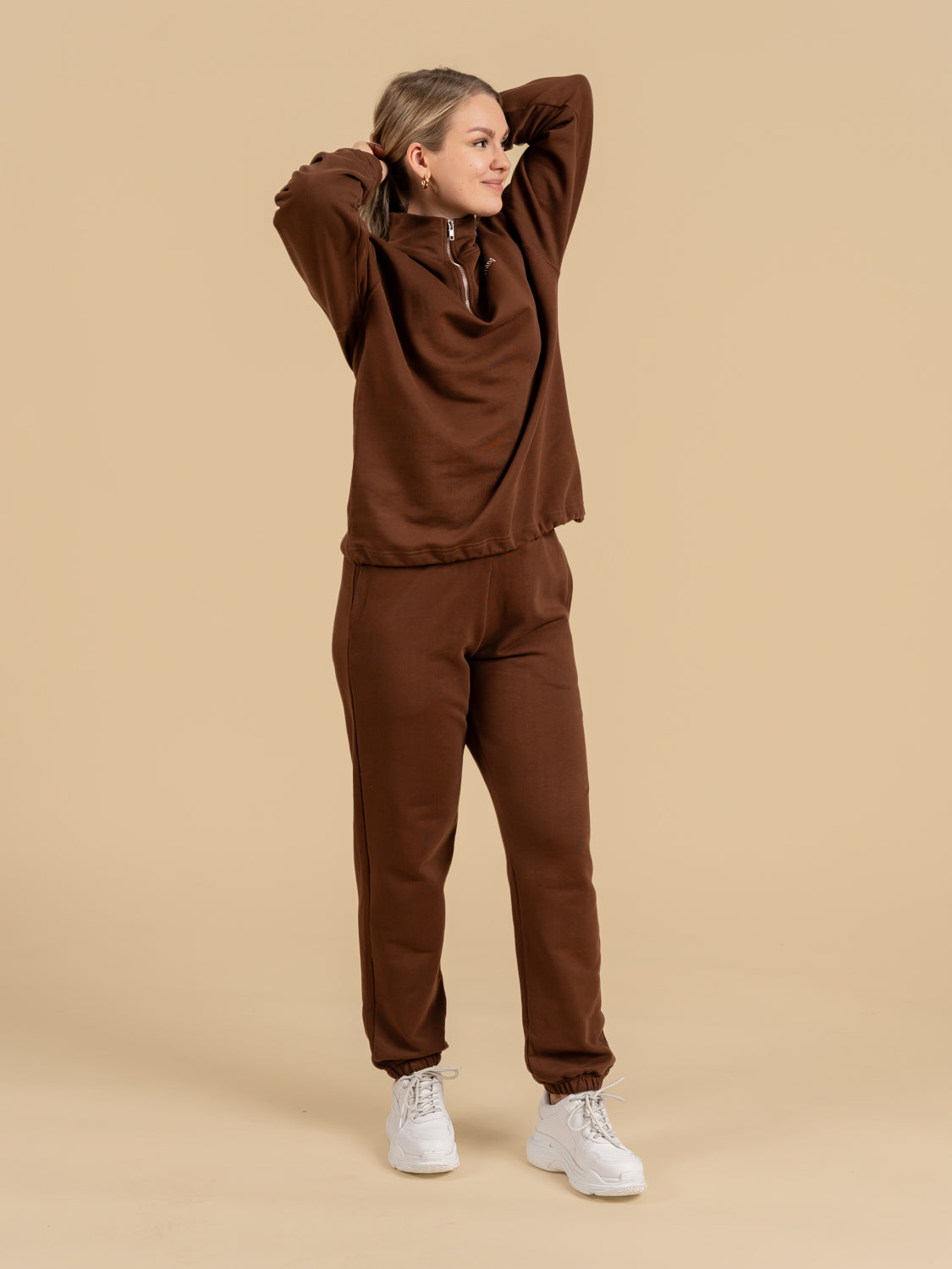 Kahvi Half Zip