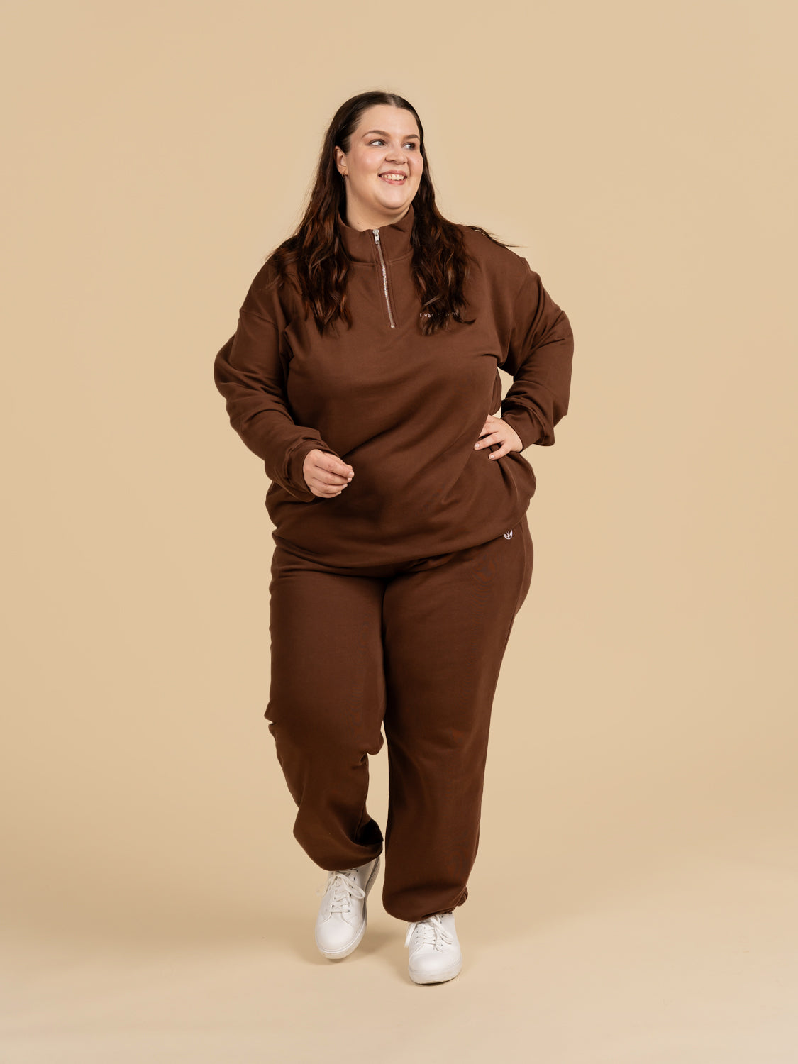 Kahvi Half Zip