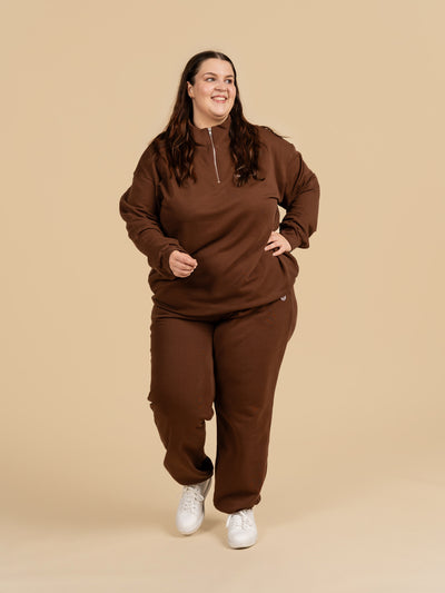 Kahvi Half Zip