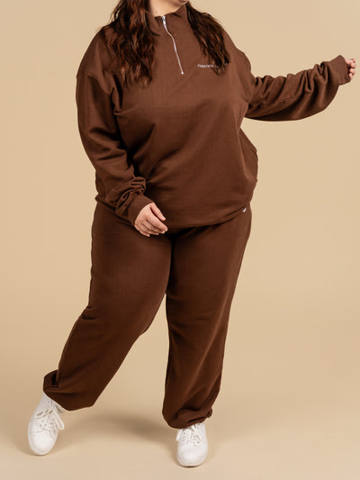 Kahvi Half Zip