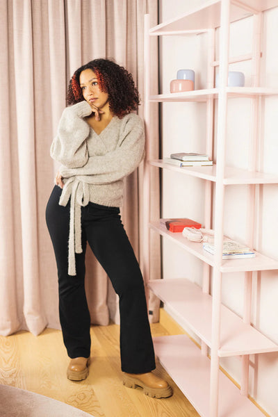 Flare Pants, Black