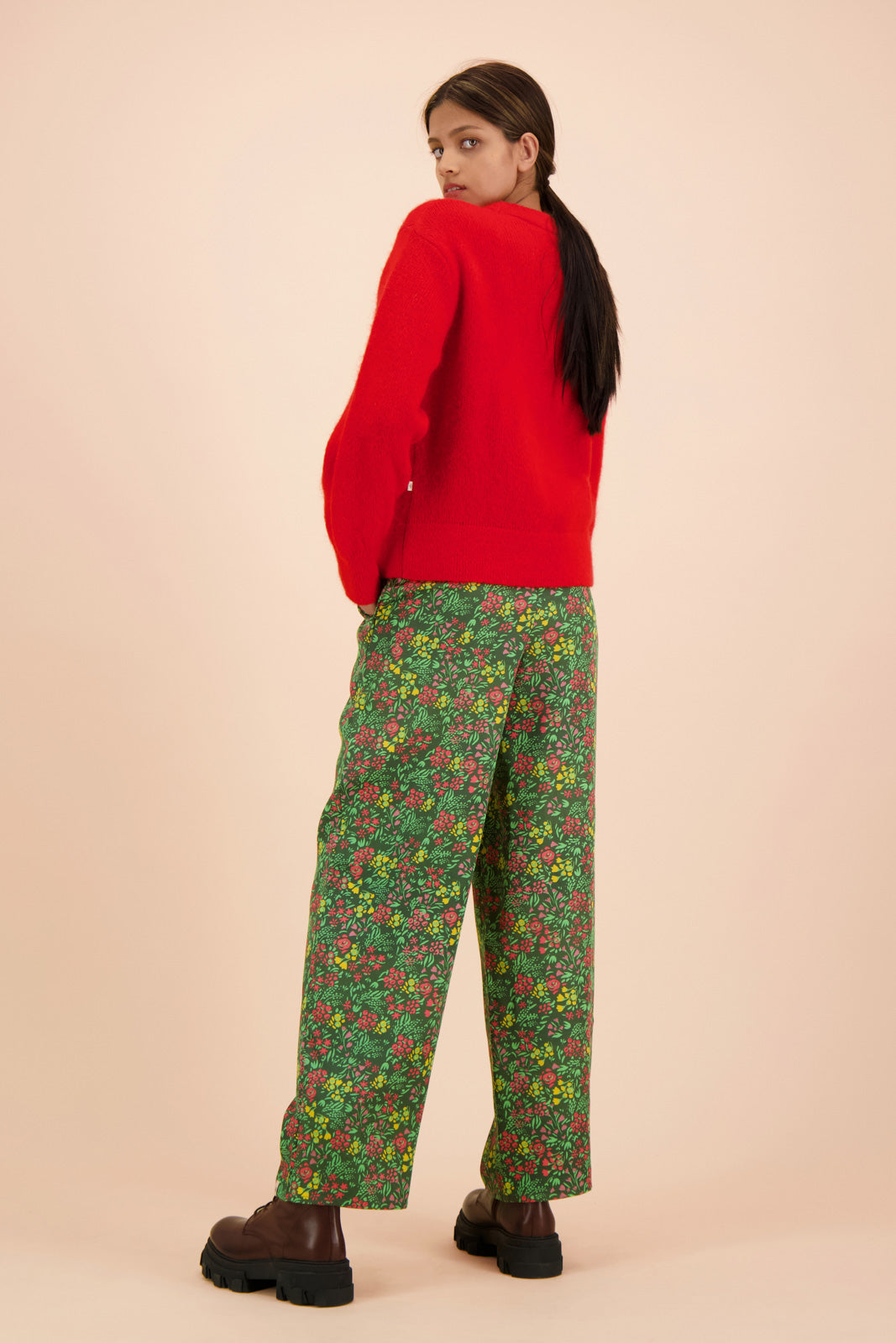 Mohair Jumper, Red