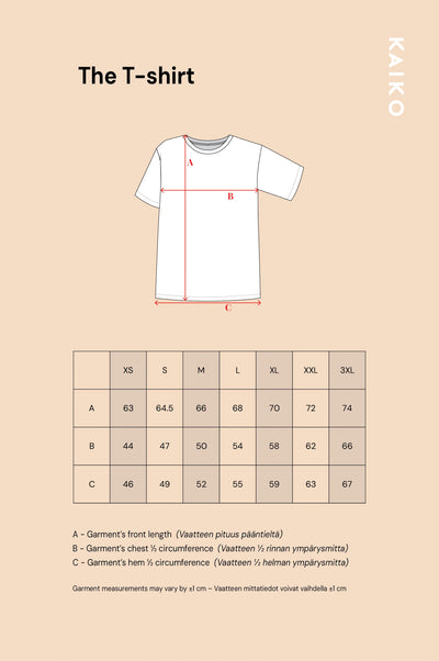 The T-Shirt, Dark Blue