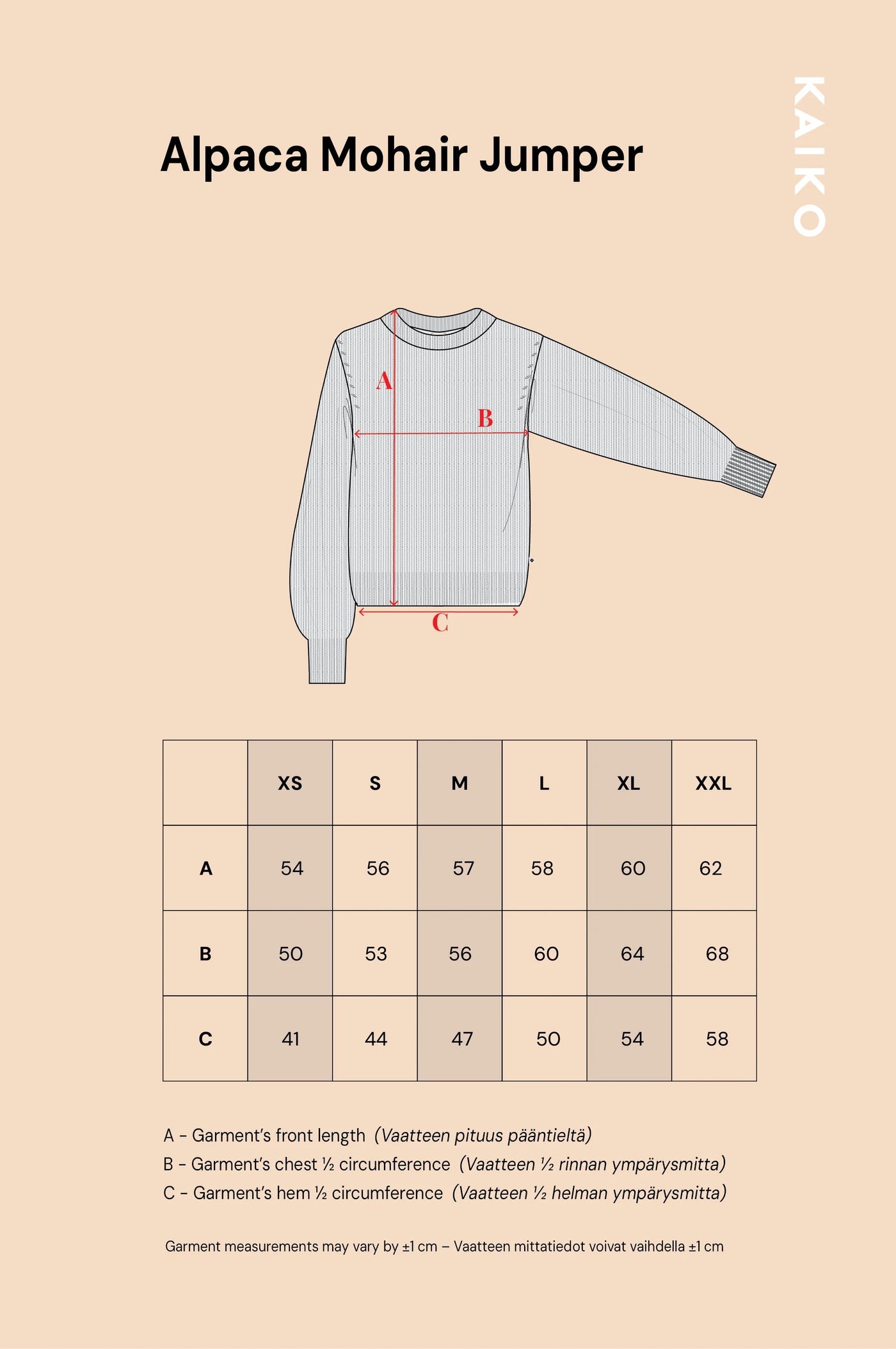 Mohair Alpaca Jumper, Oyster