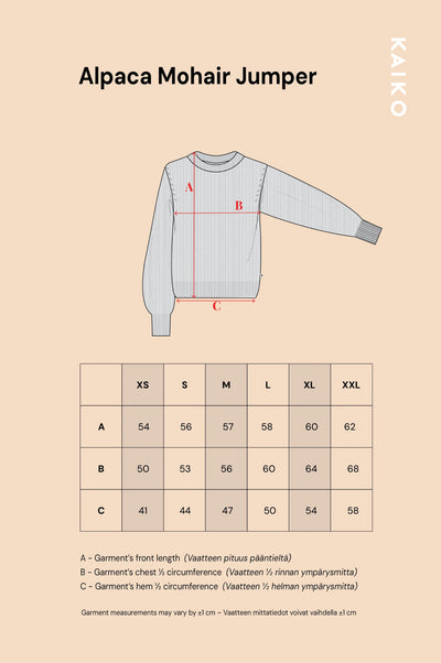 Mohair Alpaca Jumper, Oyster