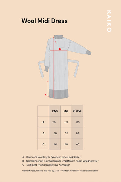 Wool Midi Dress, Taupe