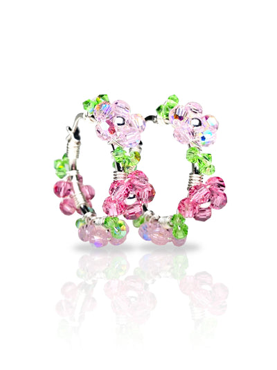 Kristalliniitty Korvakorut, Hopea, eri värejä