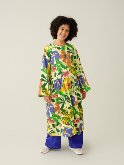 Jungle muslin dress