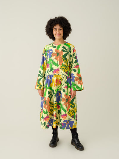 Jungle muslin dress