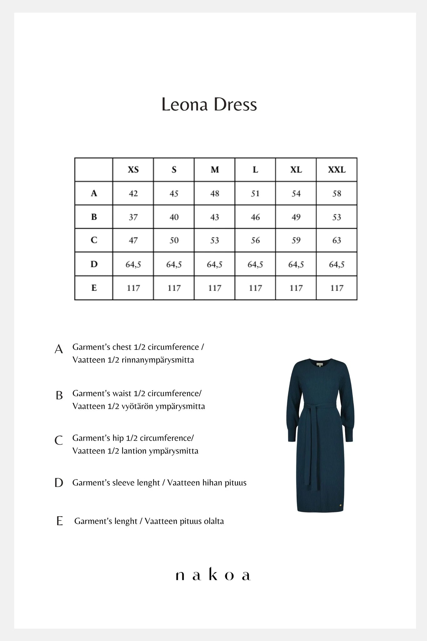 Leona Dress, Teal