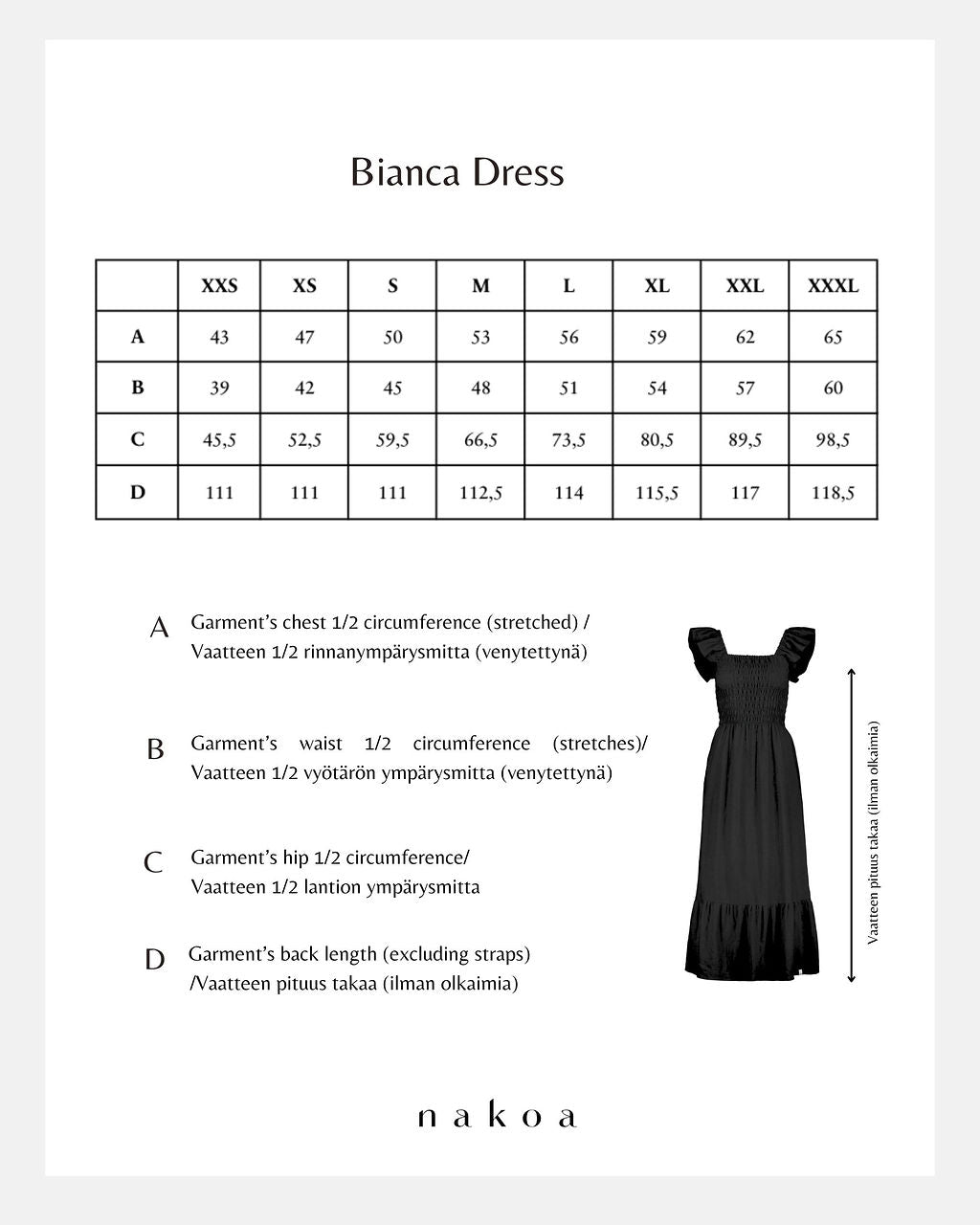 Bianca Dress, Iris