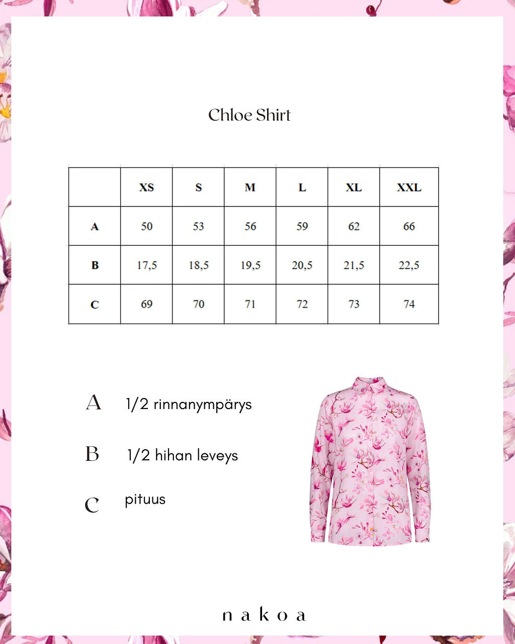 Chloe Shirt, Ballet Of Blossoms