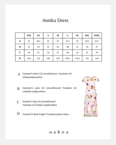 Annika Dress, Amber