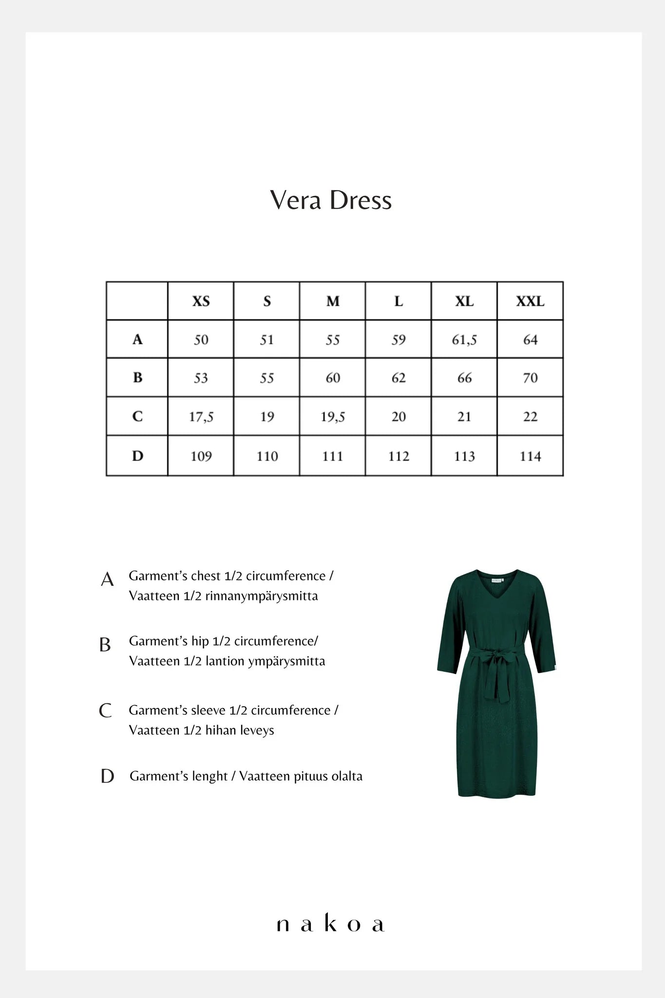 Vera Dress, Emerald