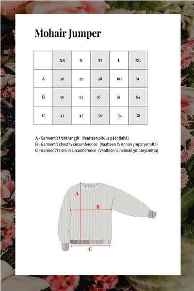 Mohair Jumper, Red