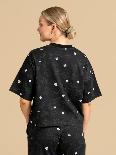 Mustikka Boxy T-Paita