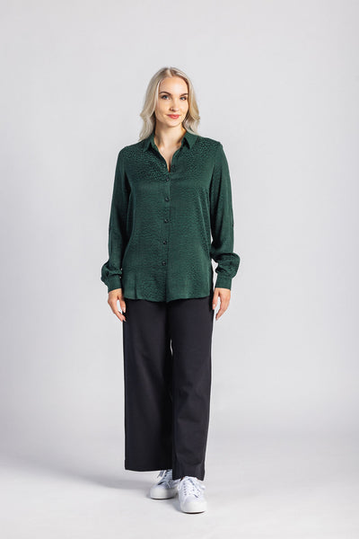Chloe Shirt, Emerald