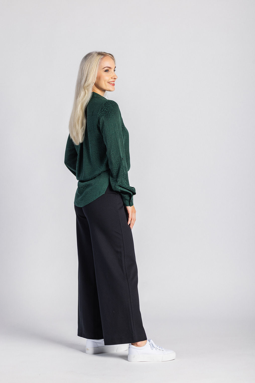 Chloe Shirt, Emerald