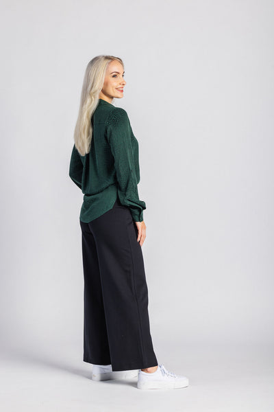 Chloe Shirt, Emerald