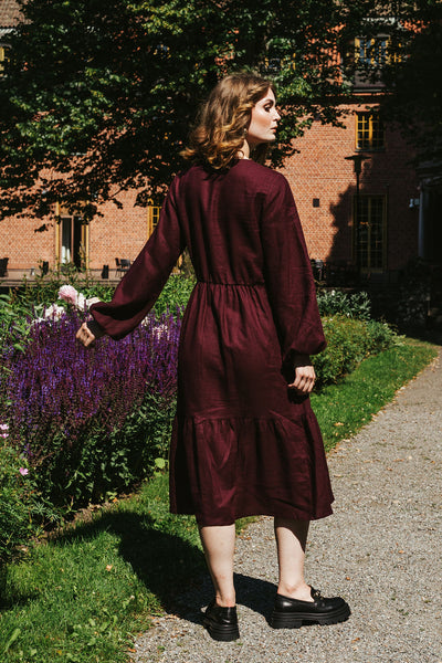 Ulrika Dress, Merlot