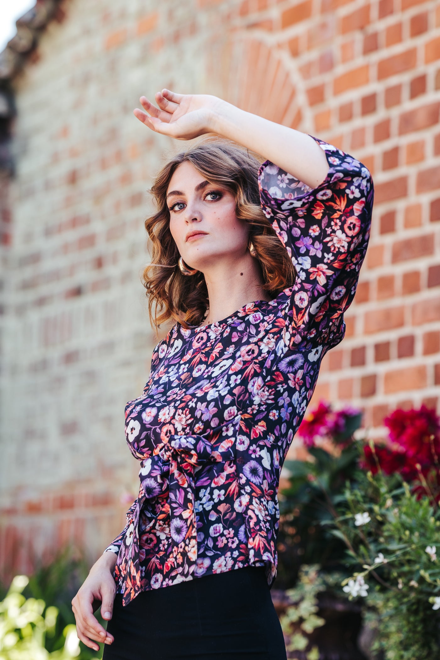 Ophelia Blouse, Violettes