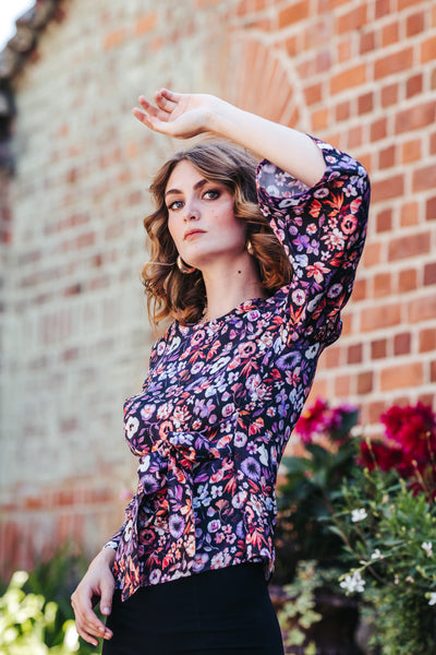 Ophelia Blouse, Violettes
