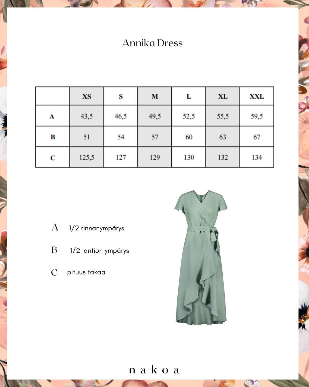 Annika Dress, Desert Sage