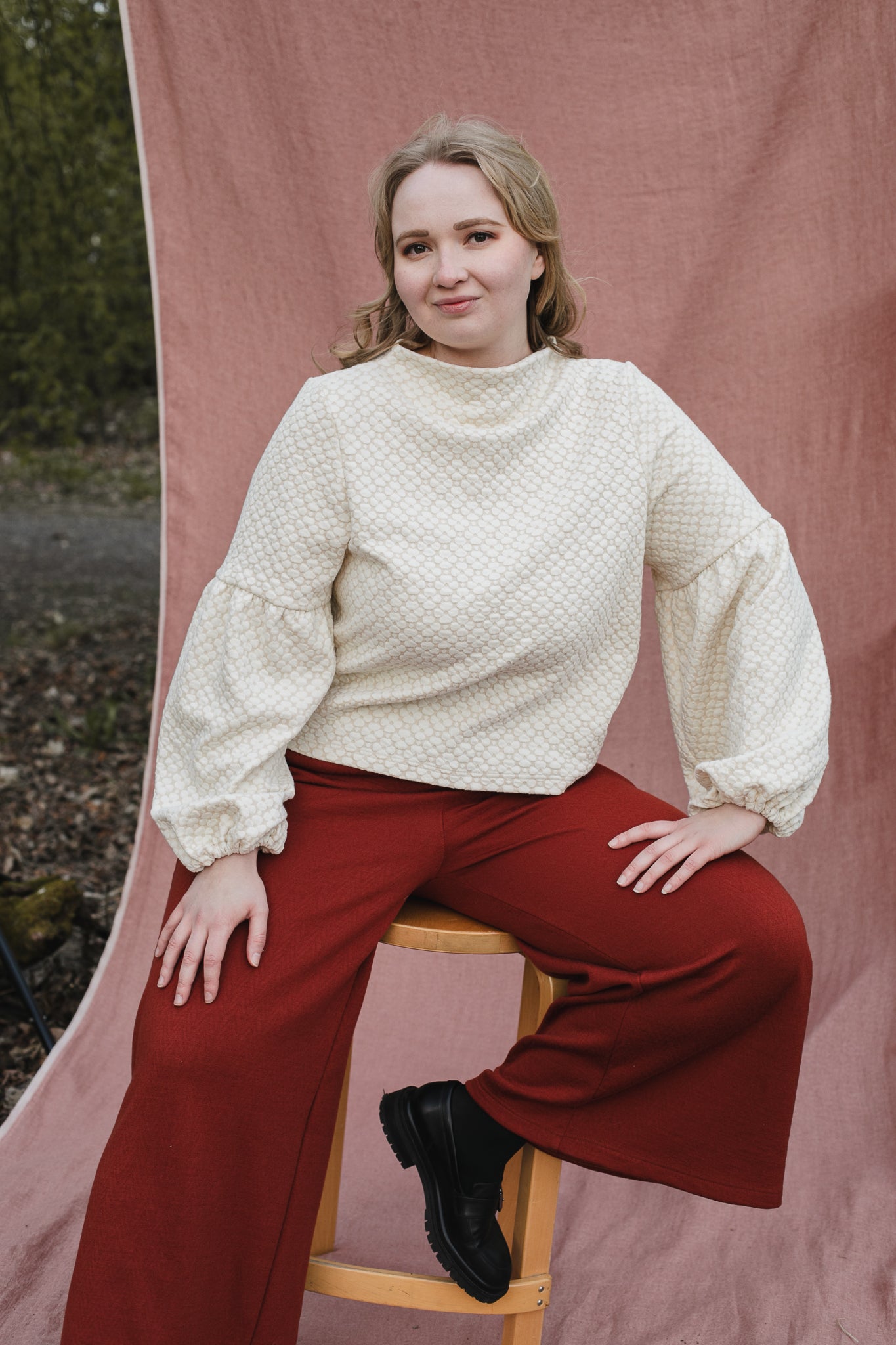 Talvikki Puuvillapaita, Apila Vanilja