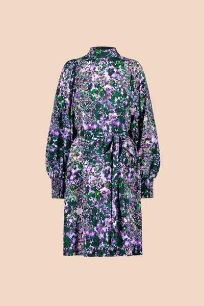 Puff Dress, Blooming Forest Lilac