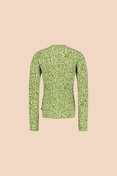 Rib Turtleneck, Flora Olive