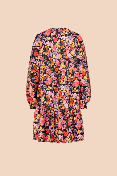 Ruffle Sweatshirt Dress, Wild Lea Mini
